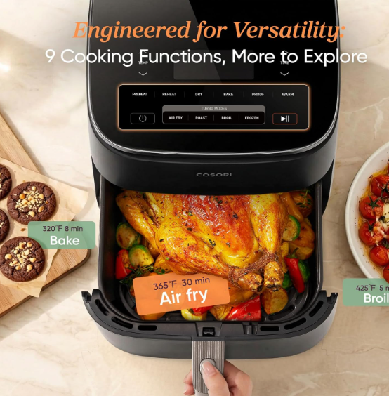 COSORI TurboBlaze 6-Quart Air Fryer: Features, Uses & Buying Guide 5