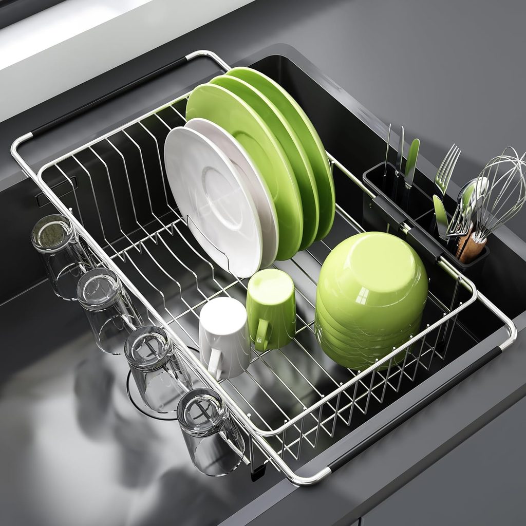 Dish Drying Rack Comparison: 8 Practical Options for Different Kitchen Needs 3