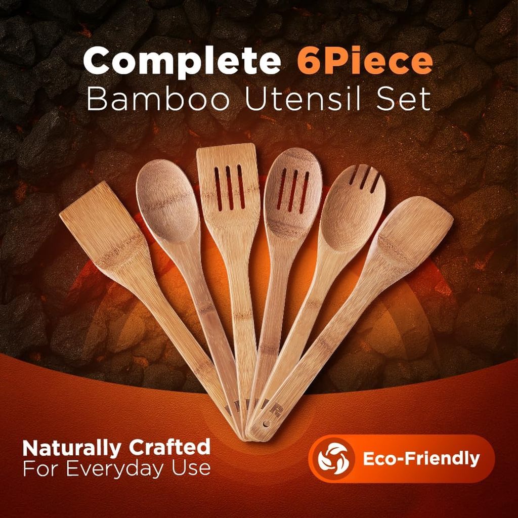 Riveira Wooden Kitchen Utensils: What to Consider Before Choosing a 6-Piece Set 4