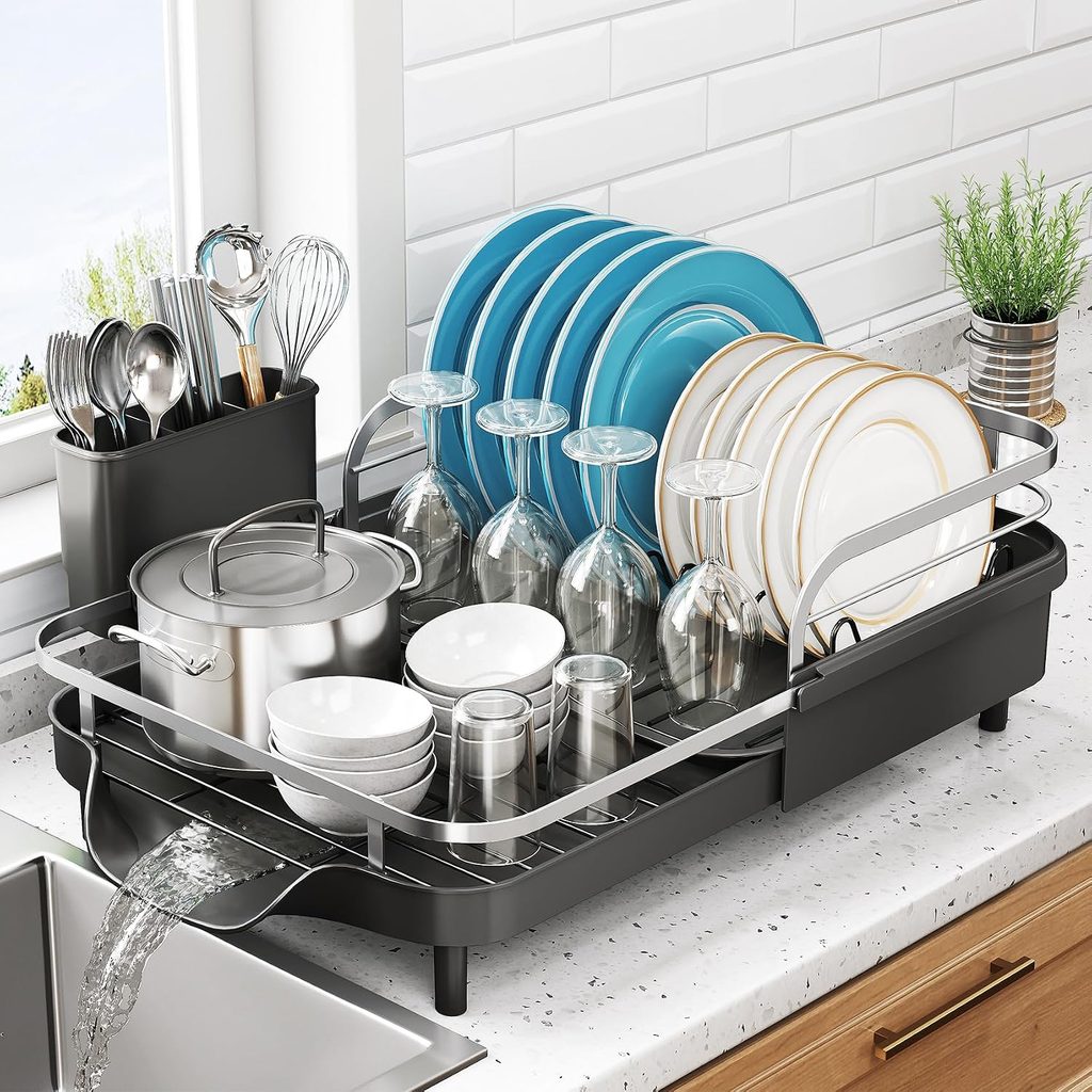 Dish Drying Rack Comparison: 8 Practical Options for Different Kitchen Needs 5