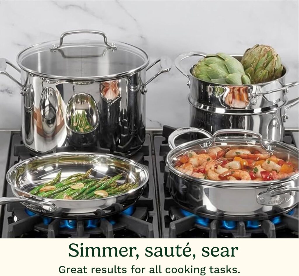 Cuisinart Stainless Steel Cookware Set: 11-Piece Buying Guide 6