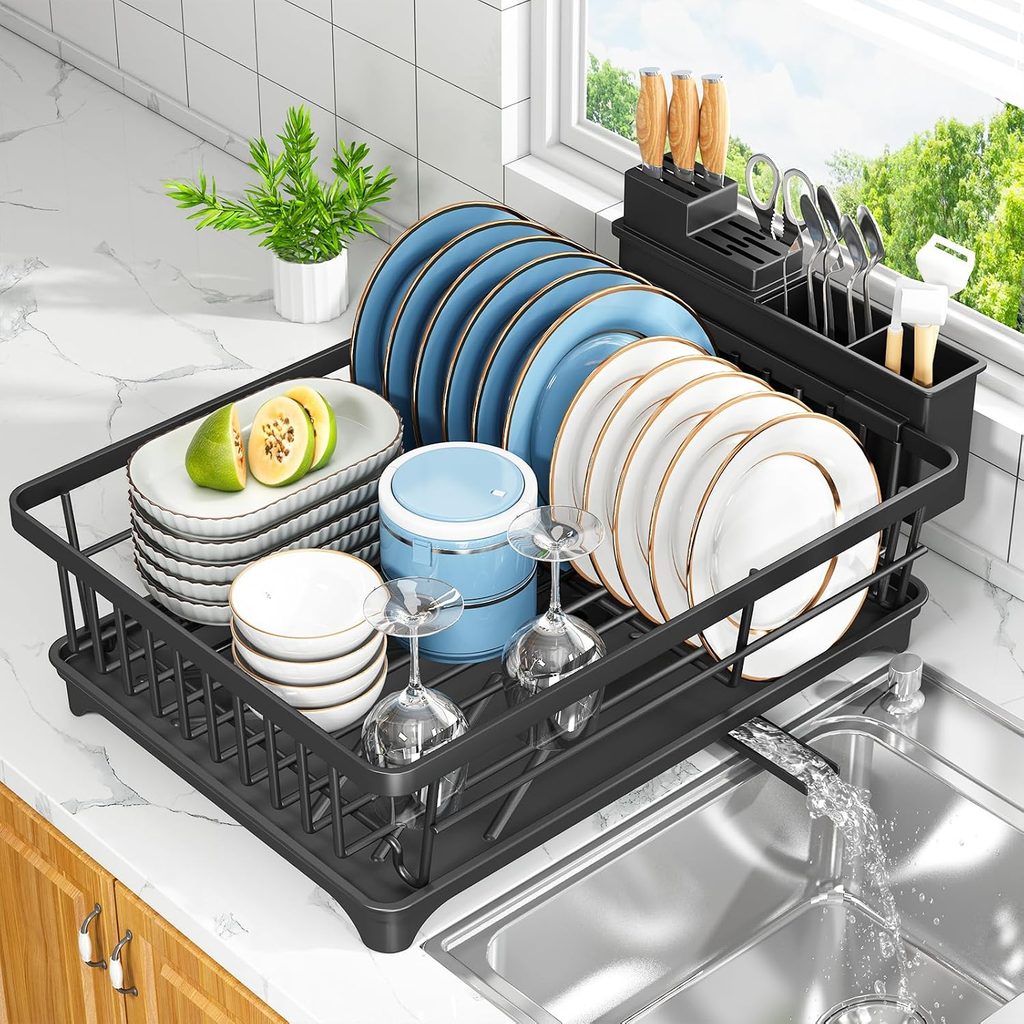 Dish Drying Rack Comparison: 8 Practical Options for Different Kitchen Needs 9