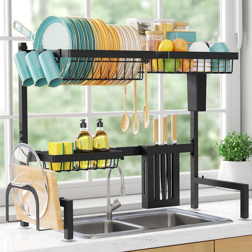 Dish Drying Rack Comparison: 8 Practical Options for Different Kitchen Needs 10