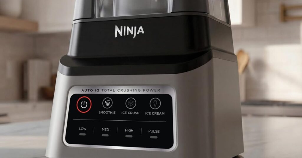 Blender for Smoothies: Powerful Ninja BN701 Buying Guide 4 Ninja Professional Plus BN701 blender with a large pitcher, designed for smoothies, frozen drinks, and everyday kitchen blending.